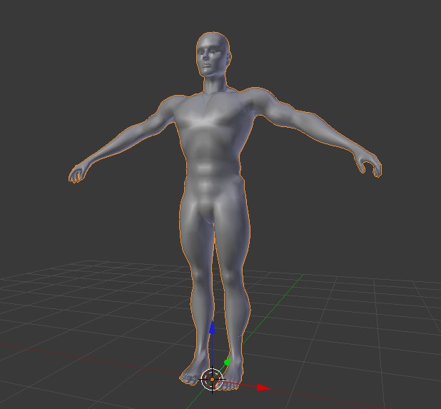 Base Male Mesh preview image 1